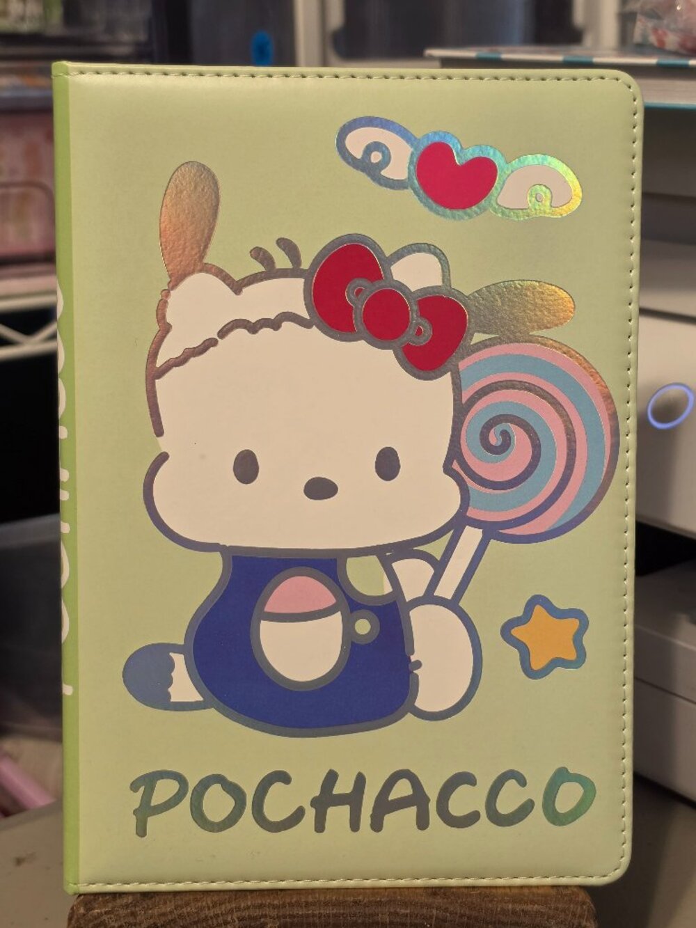 NB-2456 Pochacco Hardback Paddrd Journal A5